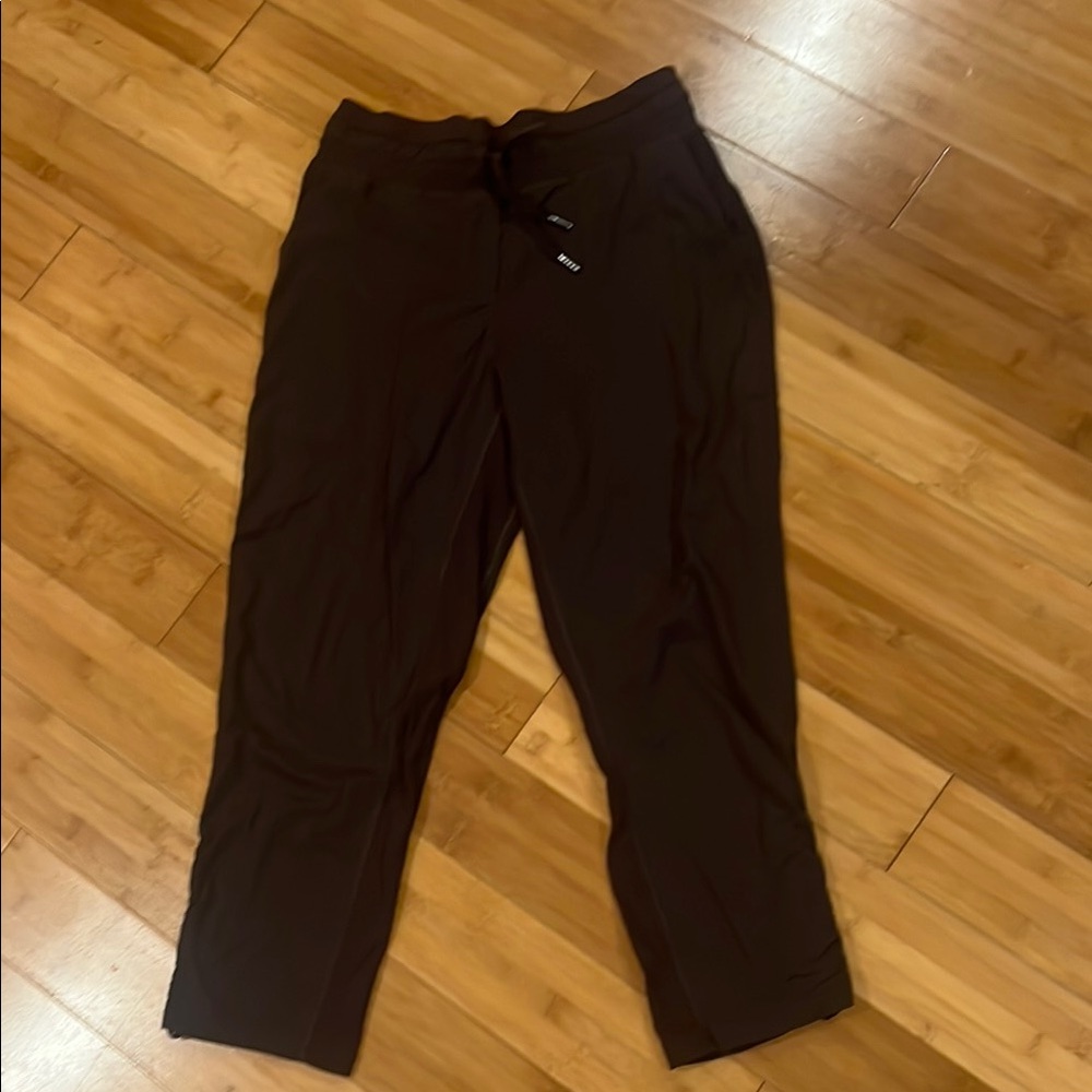 Lululemon Dance Studio mid-rise cropped brown pants